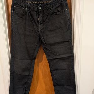 Prana Men's Charcoal Relaxed Jeans